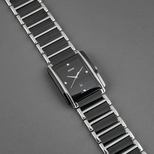 Rado Integral Black Dial Diamonds 31mm