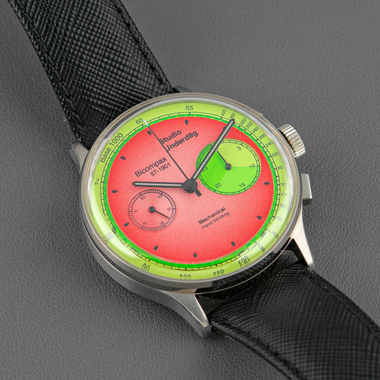 Studio Underd0g Watermel0n Chronograph 38.5mm