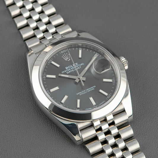 Rolex Datejust 126300 Automatic Smooth Bezel 41mm