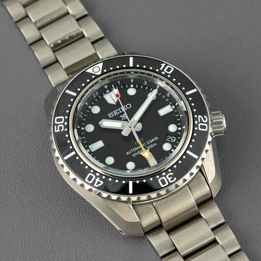 Seiko Prospex 1968 Heritage Diver's GMT Black Dial 42mm