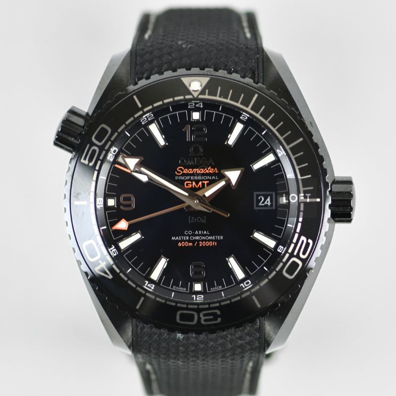 Omega Seamaster Planet Ocean 600M GMT Deep Black 45,5 mm