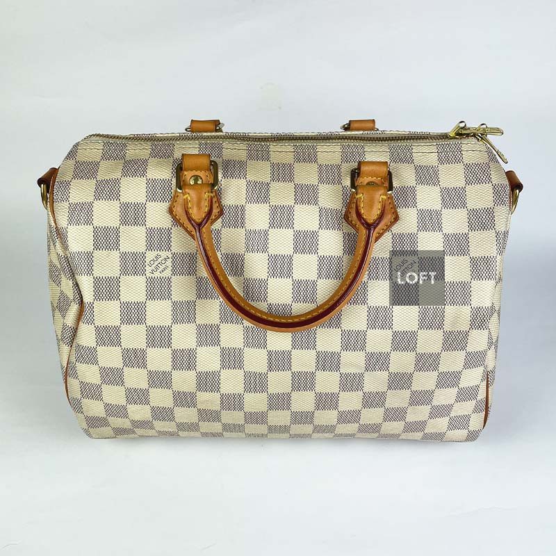 Louis Vuitton Speedy Bandouliere 30 Damier Azur