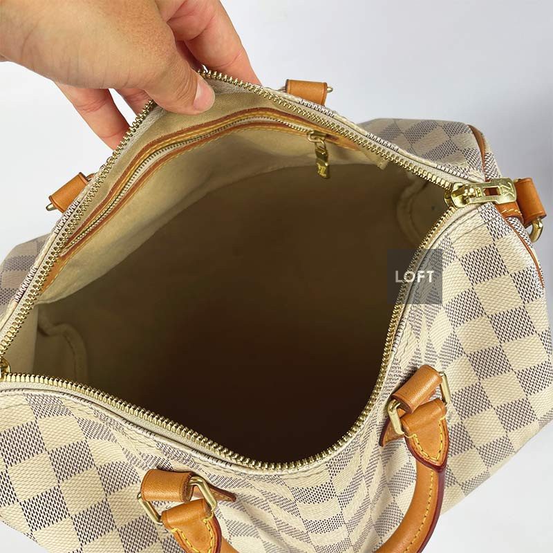 Louis Vuitton Speedy Bandouliere 30 Damier Azur