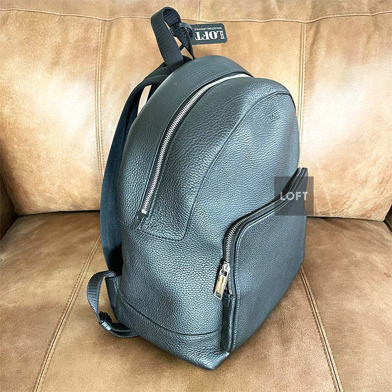 Hugo Boss mochila de cuero