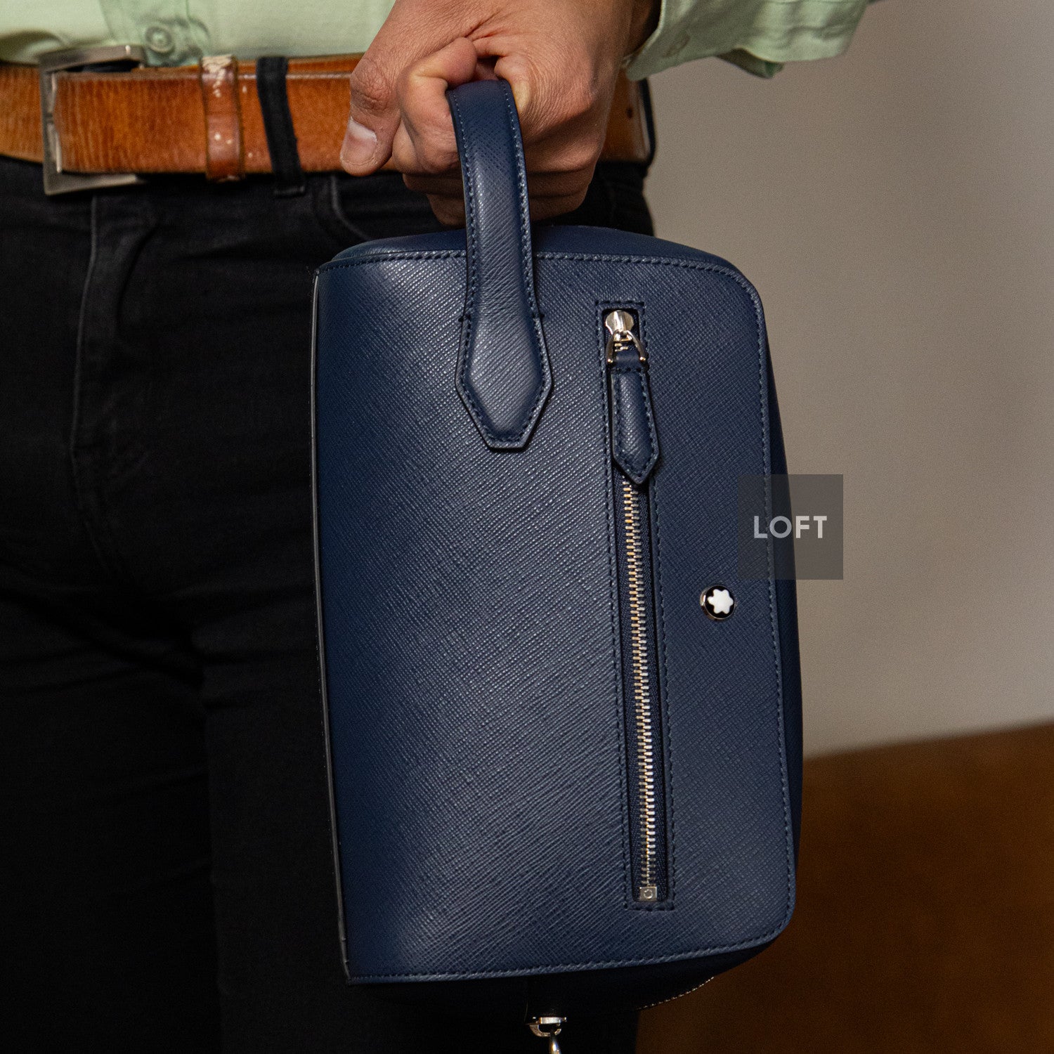 Montblanc Bolsa de viaje Sartorial Azul