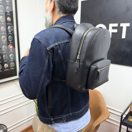 Mochila Montblanc Sartorial Black small backpack