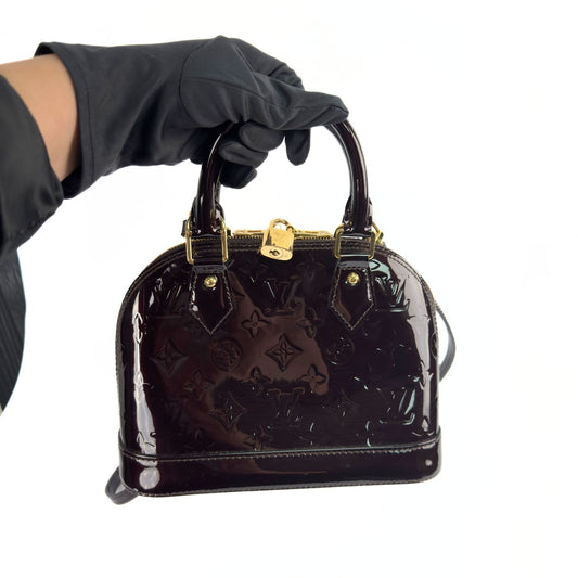 Louis Vuitton Alma BB MV Amarante