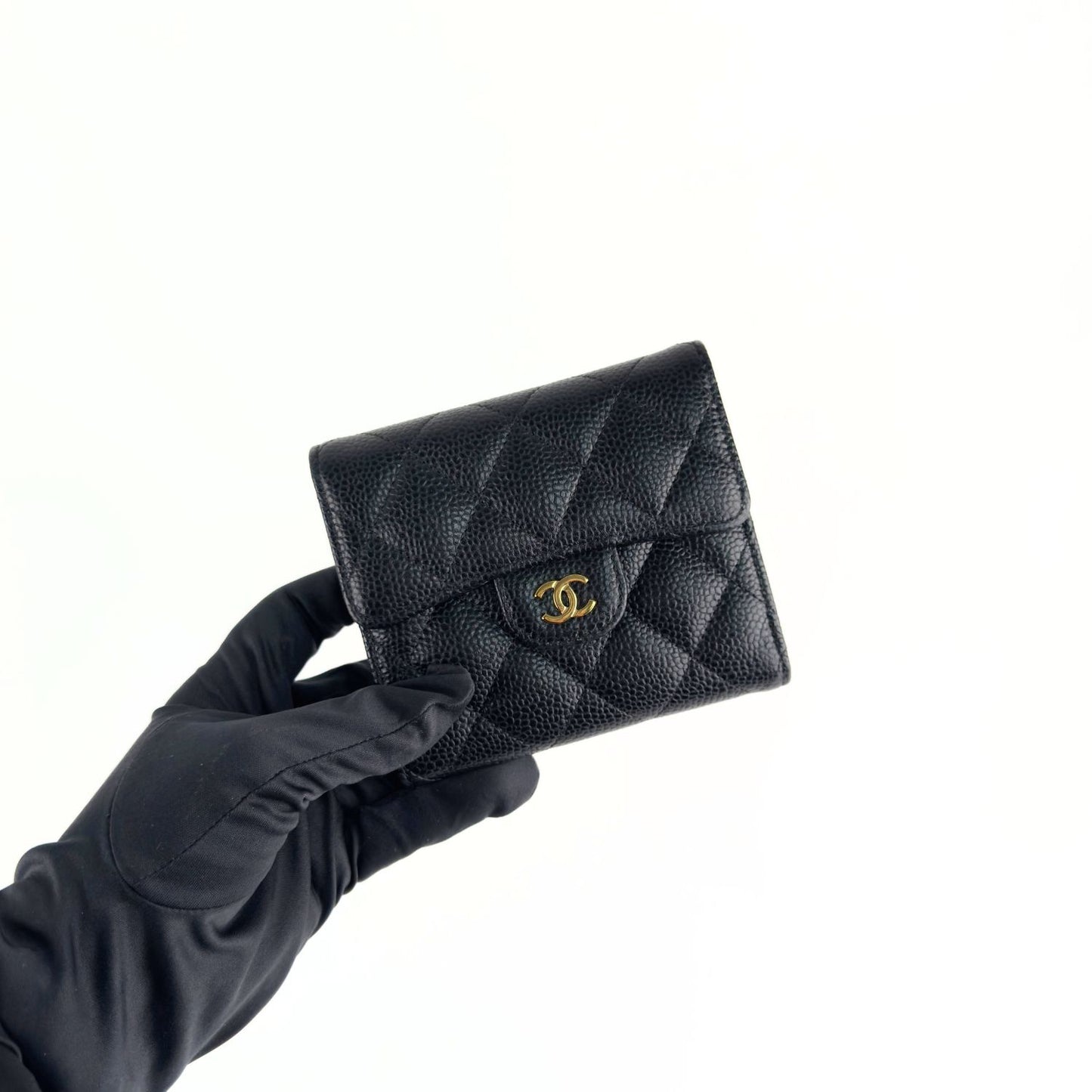 Chanel Billetera Mini Negra