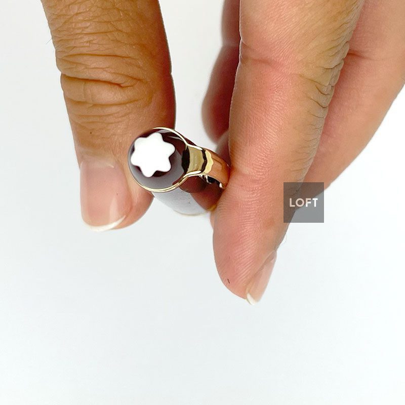 Montblanc Pluma Meisterstuck Red Fountain Pen 14K