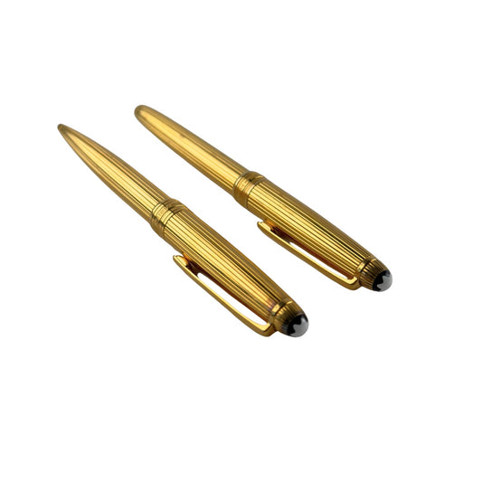 Montblanc Maisterstück Ballpoint and Fountain Pen Set GOLD