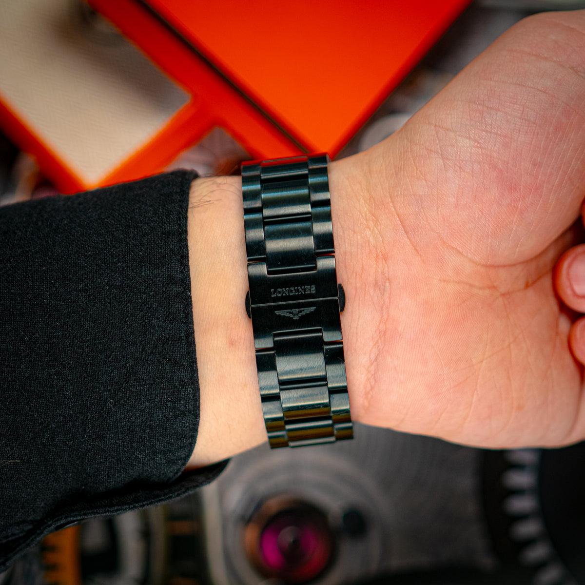 Longines Conquest V.H.P. Quartz Black Carbon 41mm