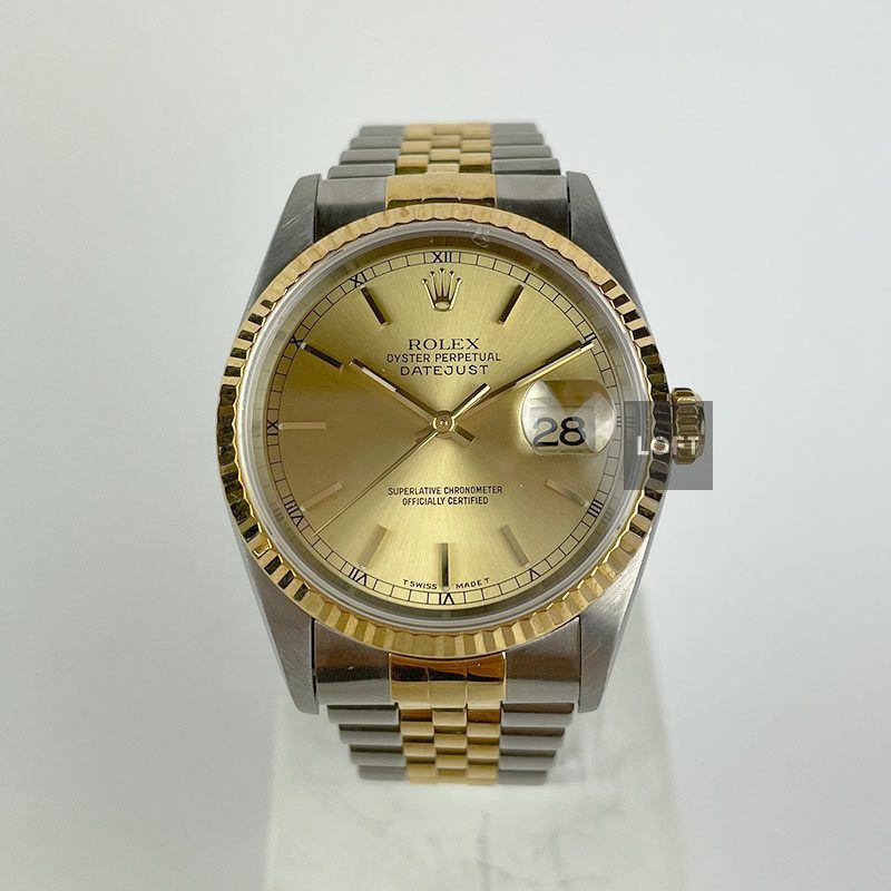 Rolex Datejust 36 mm 16233 Acero y Oro amarillo