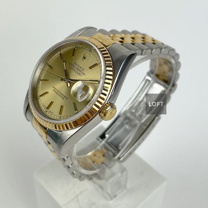 Rolex Datejust 36 mm 16233 Acero y Oro amarillo