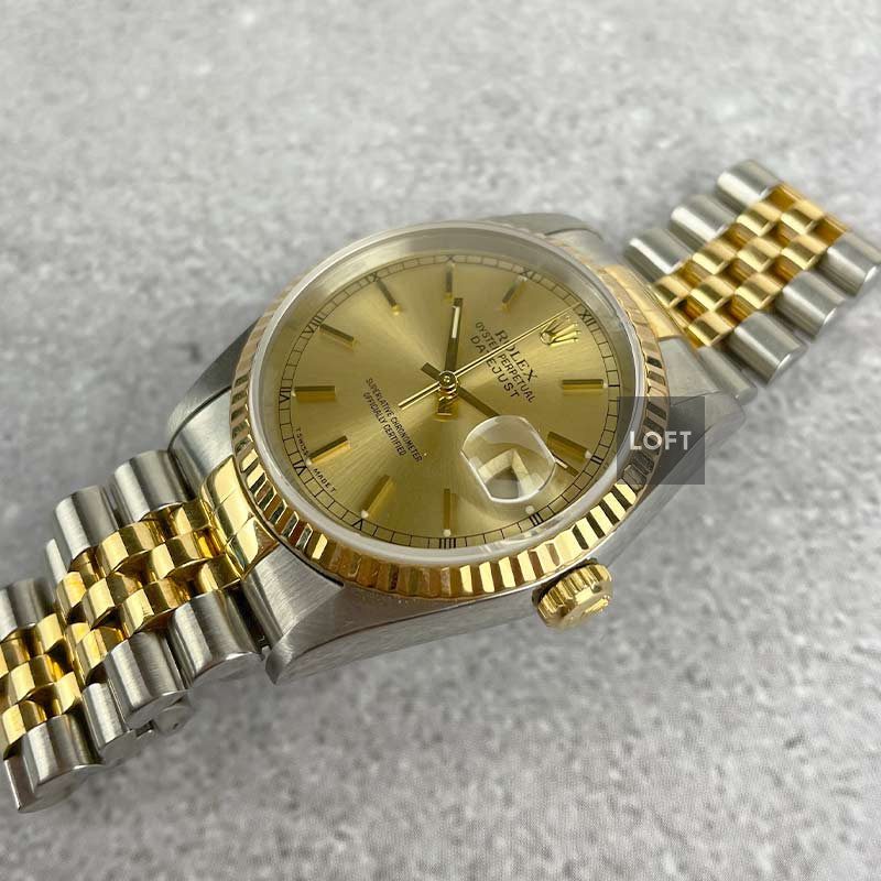 Rolex Datejust 36 mm 16233 Acero y Oro amarillo