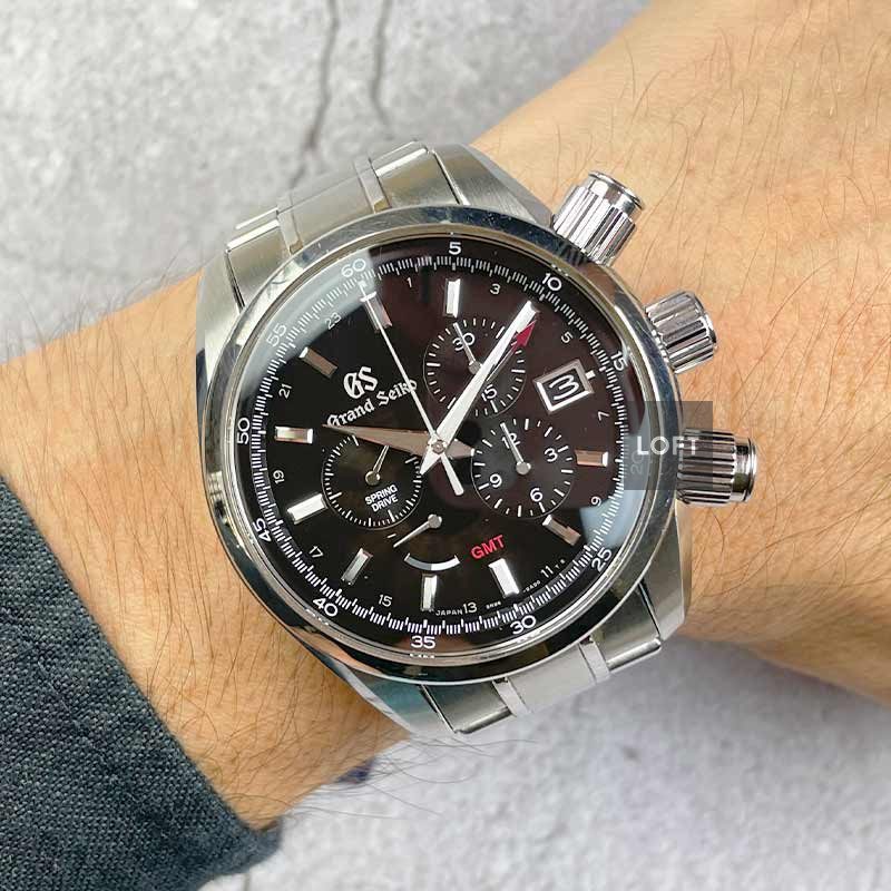Grand Seiko Spring Drive Chronograph GMT SBGC203