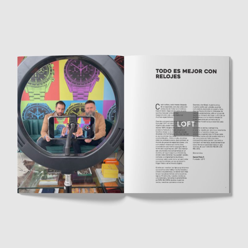 Revista relojera loft volumen 1