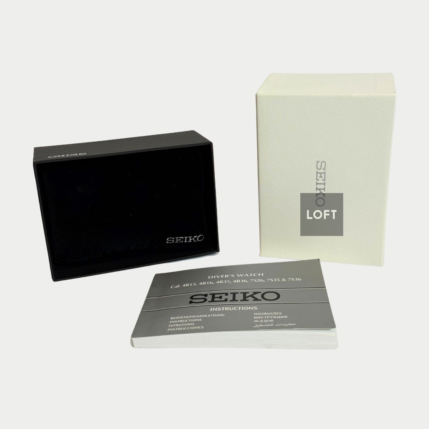 Seiko Superior SSA005K1 Automatic Black Dial 43mm