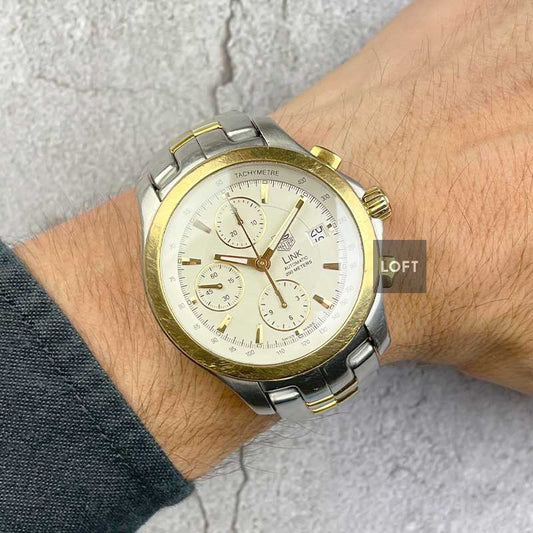 TAG Heuer Link Chronograph Automatic Acero y Oro