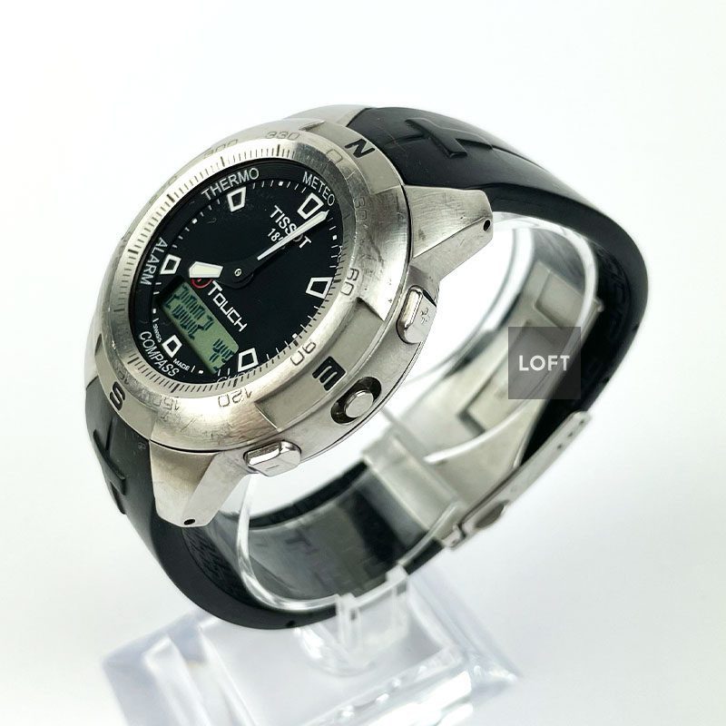 Tissot T-Touch Stainless Steel Black Dial 42 mm