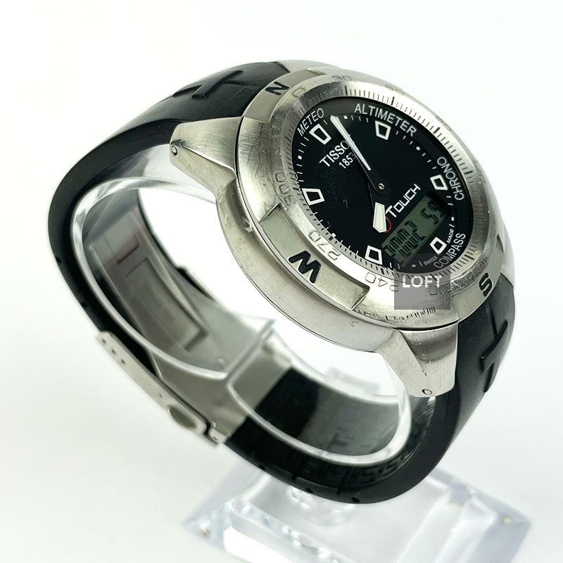 Tissot T-Touch Stainless Steel Black Dial 42 mm