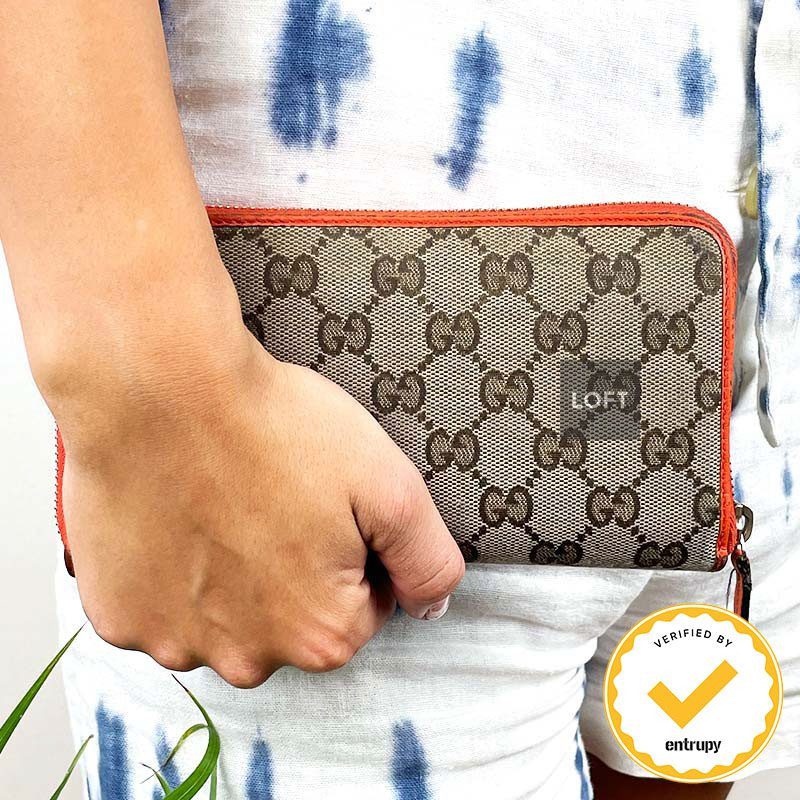 Gucci Billetera GG Canvas