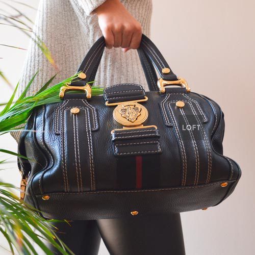 Gucci Aviatrix Satchel Leather Medium