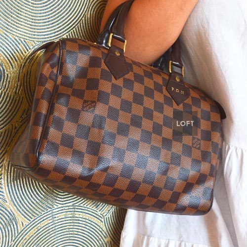 Louis Vuitton Speedy 25 Damier Ebener