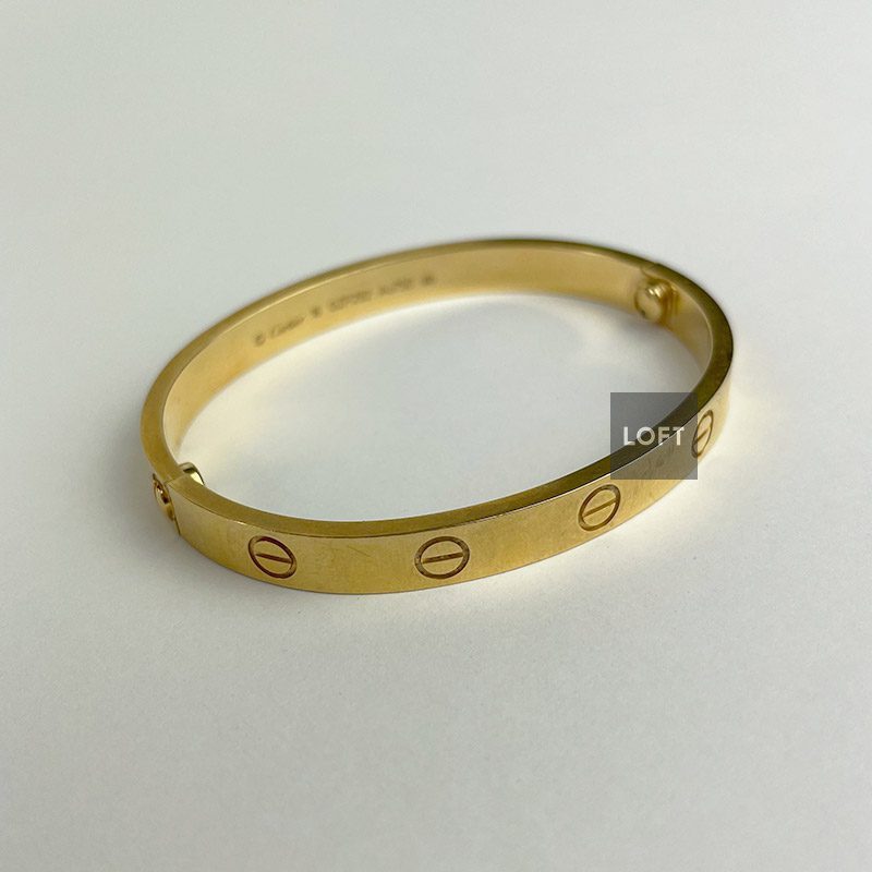 Pulsera Love Oro Amarillo