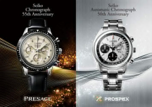 Dos ediciones limitadas celebran hitos en la historia del cronógrafo de Seiko