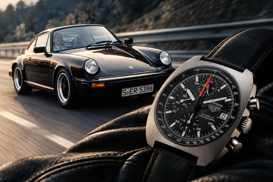 Relojes y automóviles, dos formas de desafiar al tiempo