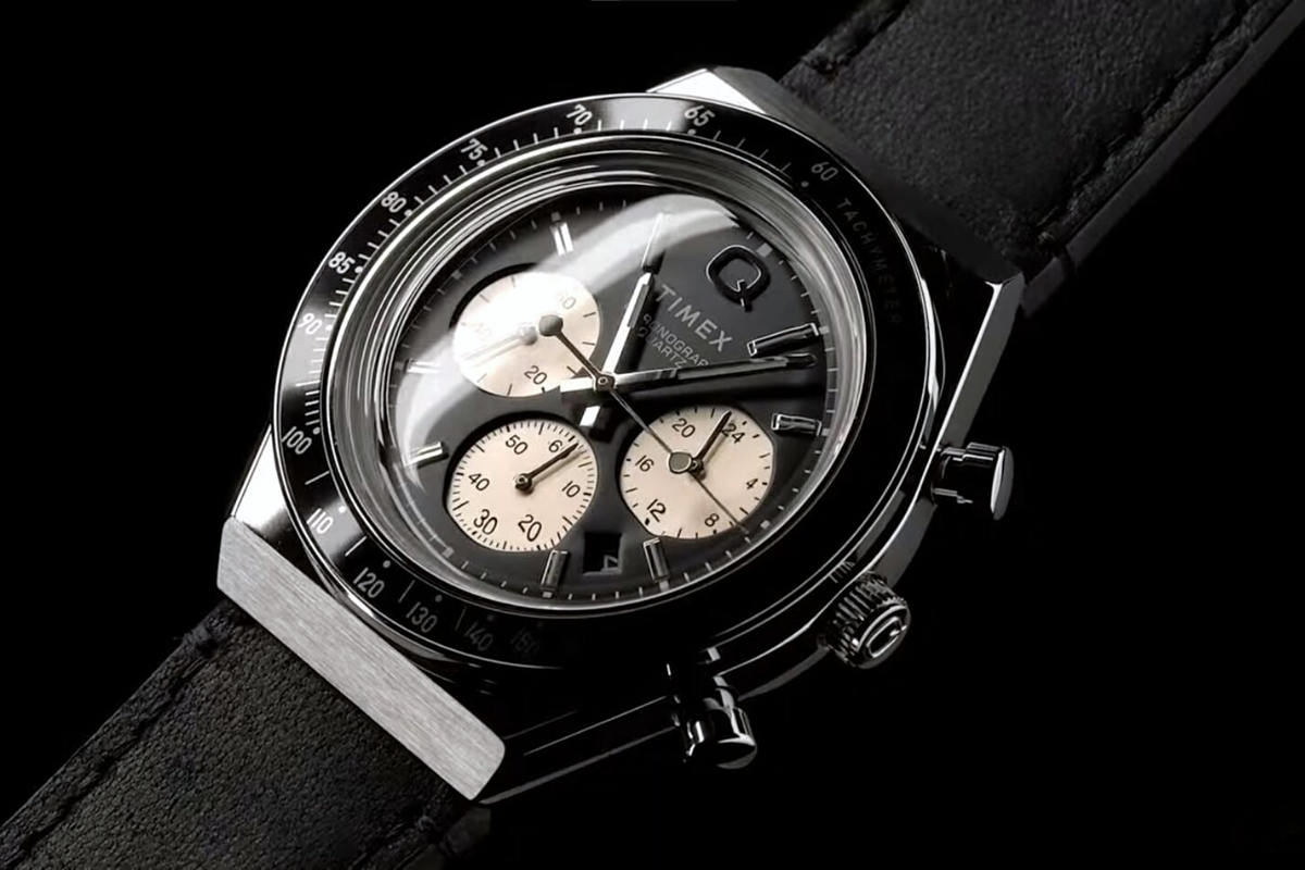 Timex Panda Collection Catch a Panda: New Q Timex Chronograph – LOFT