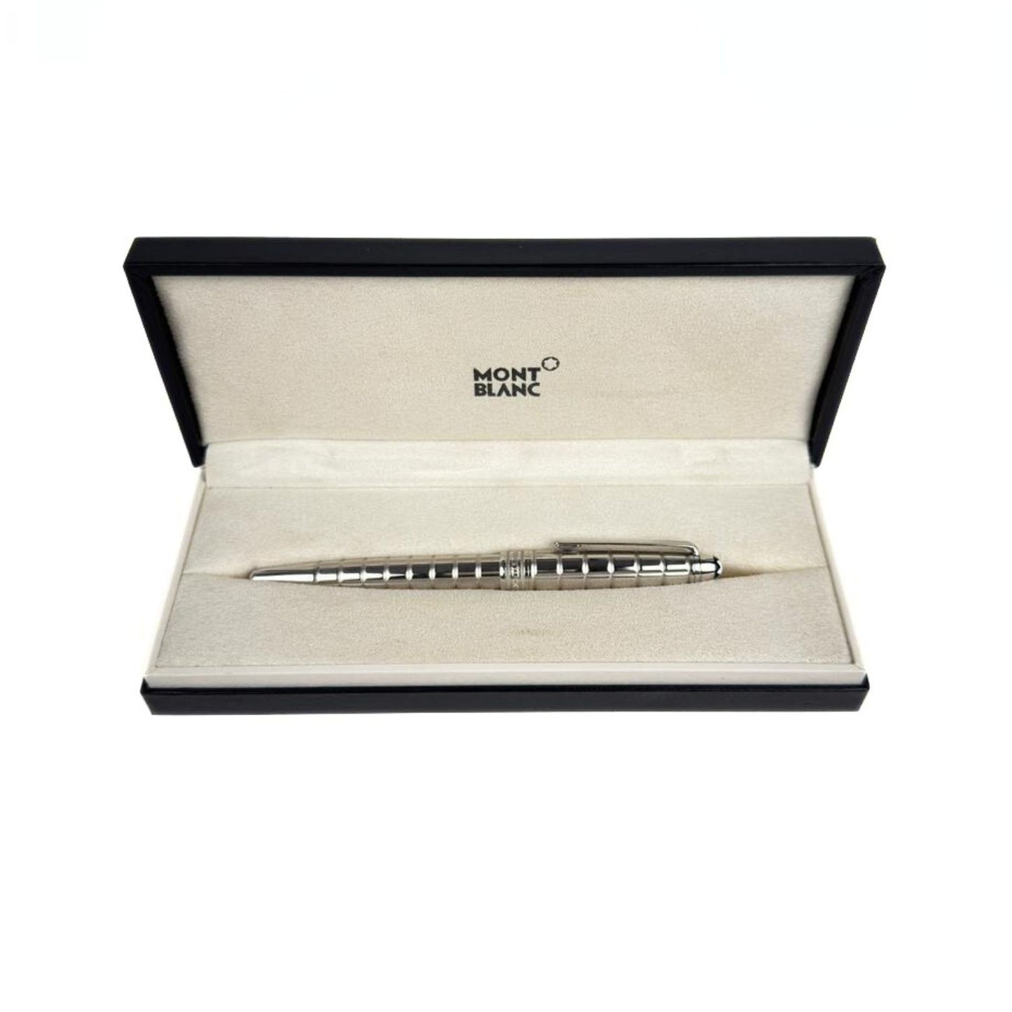 Montblanc Meisterstuck Solitaire Platinum Plated Facet Rollerball pen