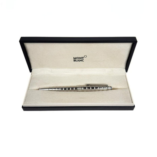Montblanc Meisterstuck Solitaire Platinum Plated Facet Rollerball pen