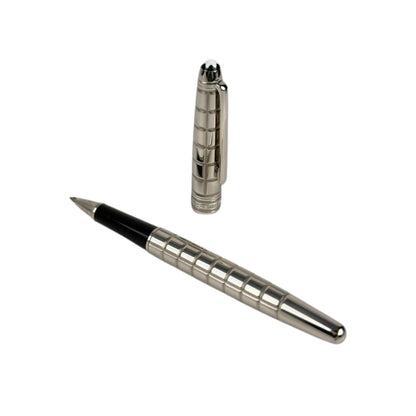Montblanc Meisterstuck Solitaire Platinum Plated Facet Rollerball pen