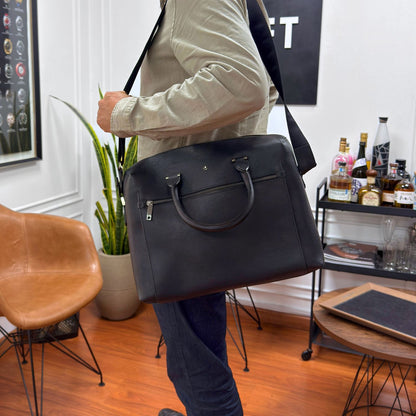 Montblanc Maletín Cuero negro Meisterstück