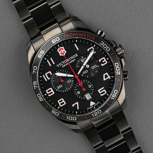 Victorinox FieldForce Sport Chrono Black Dial 42mm