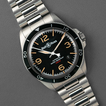 Bell &amp; Ross BR V2-92 Steel Heritage Automatic 41mm