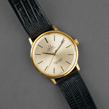 Omega Seamaster De Ville Automatic Golden Dial 34mm