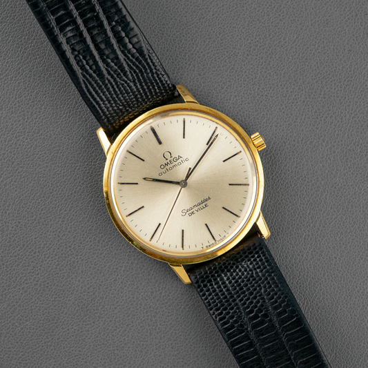Omega Seamaster De Ville Automatic Golden Dial 34mm