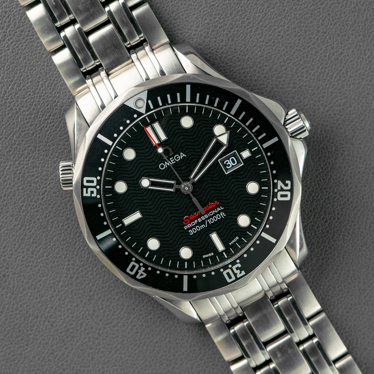 Omega Seamaster Diver 300M Quartz Black Dial 41mm