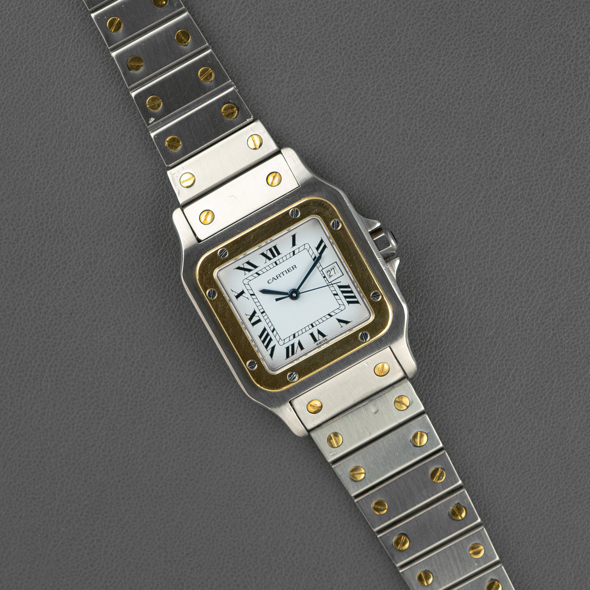 Cartier Santos Carrée 2961 Two-Tone Vintage 29mm