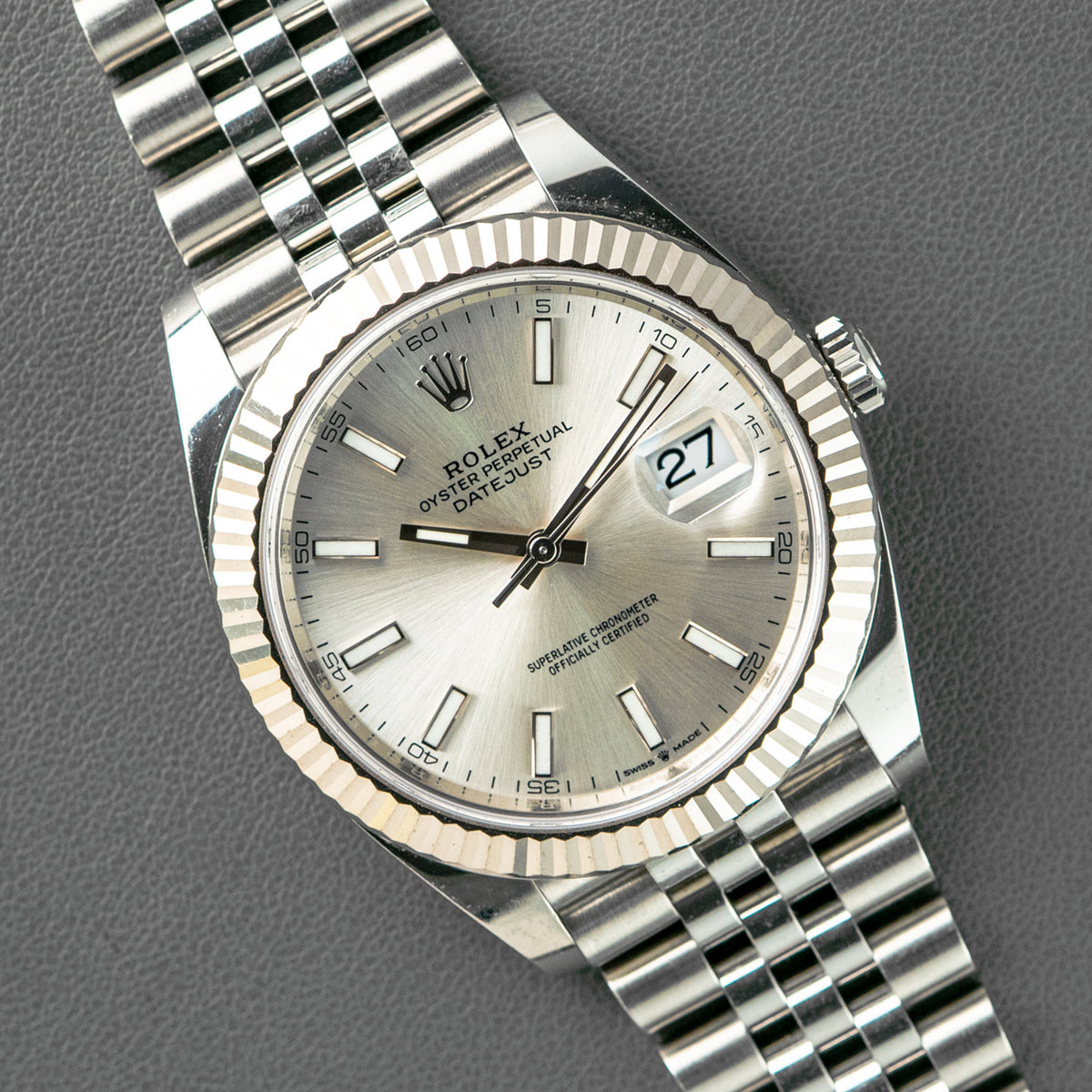 Rolex Datejust 41 Automatic 126334 Silver Dial 41mm