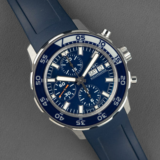 IWC Aquatimer Chronograph IW376711 Blue Dial 44mm