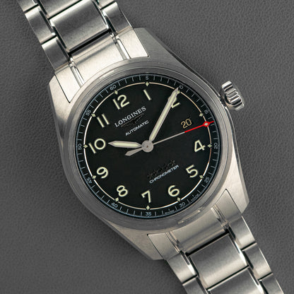 Longines Spirit L3.810 Automatic Chronometer Black Dial 40mm