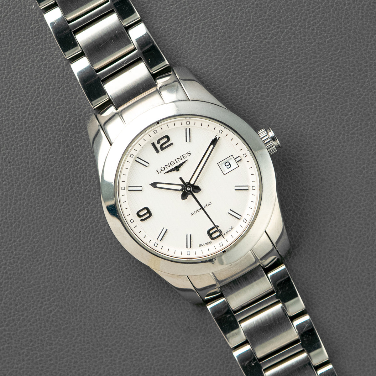 Longines Conquest Classic Automatic Silver Dial 29.5mm