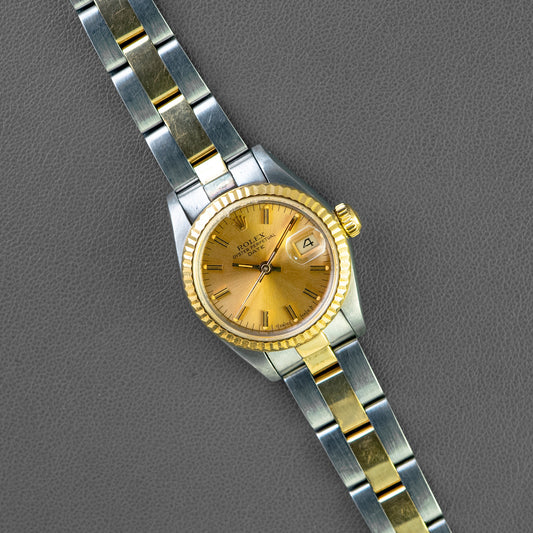 Rolex Lady-Datejust 69173 Champagne Dial 26mm