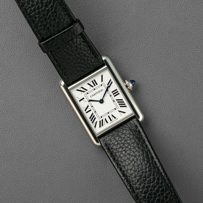 Cartier Tank Must Large Quartz Silver Dial 25.5mm