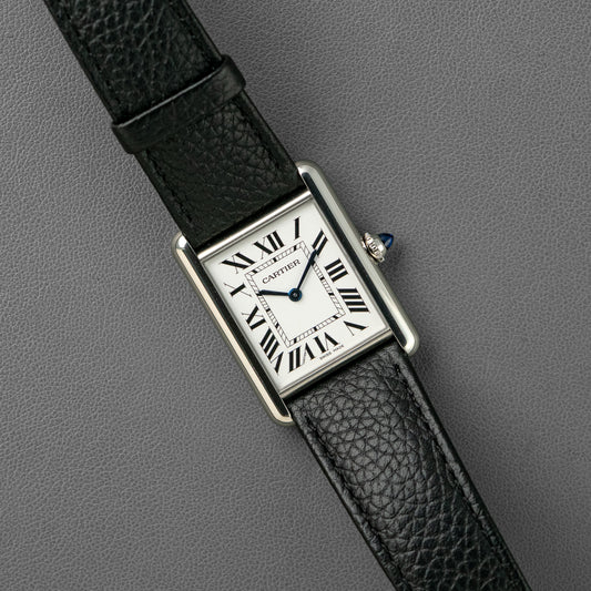Cartier Tank Must Large Quartz Silver Dial 25.5mm