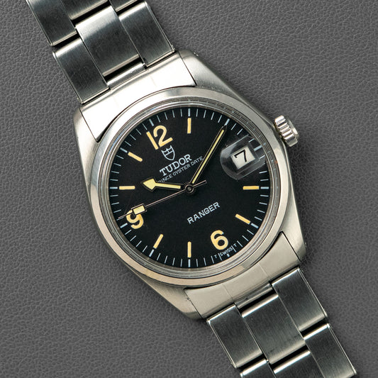 Tudor Prince Oysterdate Ranger Automatic Black Dial 34mm