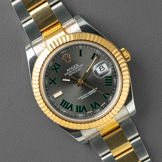 Rolex Datejust II 116333 "Wimbledon" Two-Tone 41mm